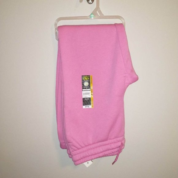 Athletic Works Other - nwt girls fleece jogger pants, pink, size L(10-12), brand - athletic works K-132